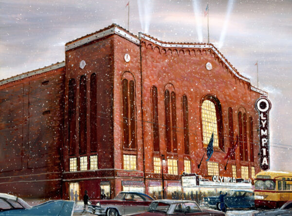 Product Image for  Olympia Aglow, litho from oil, Jim Williams, JW12
