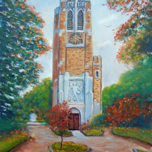 Product Image for  Beaumont Tower, print from oil, Jim Williams, JW6