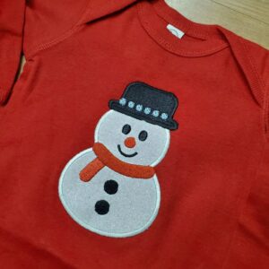 Product Image for  Christmas Infant Long Sleeve Baby Rib Bodysuit