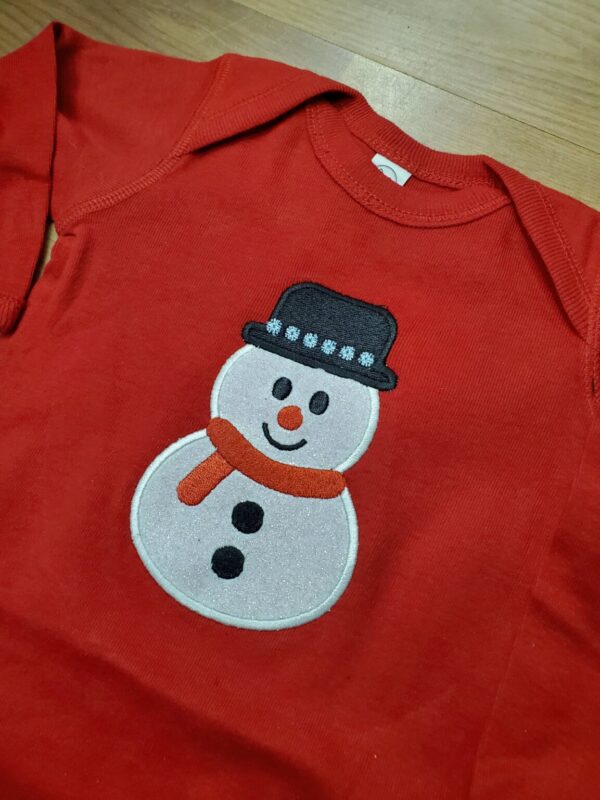 Product Image for  Christmas Infant Long Sleeve Baby Rib Bodysuit
