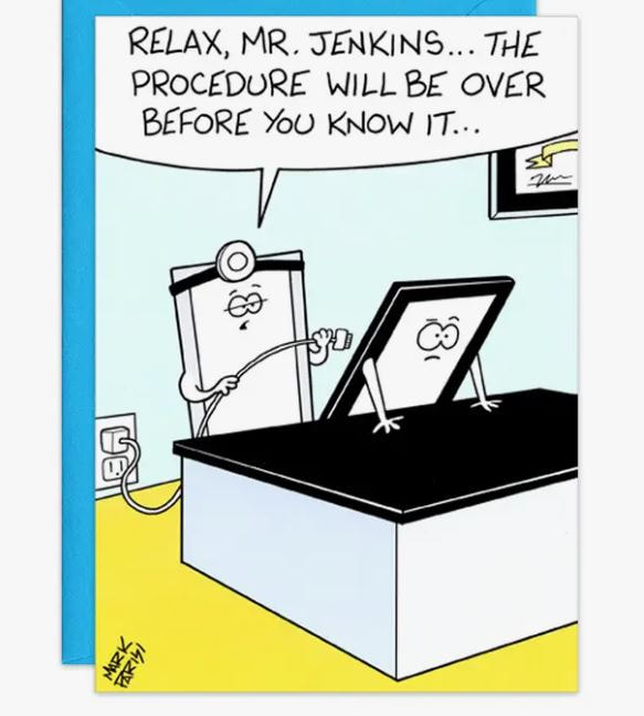 Downloaded from Square for use with Vendor ID (404) and Product ID (Square: 4TXZJG62MYEOZA5B2OKSSUIC - WC: 50885). Product Image for Relax, Mr. Jenkins – Get Well