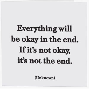 Product Image for  Everything Will Be Ok Card