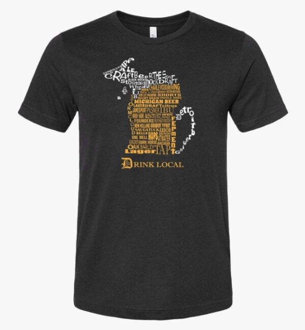Product Image for  MI Beer Map Tee