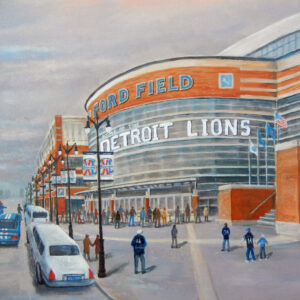 Product Image for  Ford Field, Detroit Lions, Edition from oil, Jim Williams, JW15