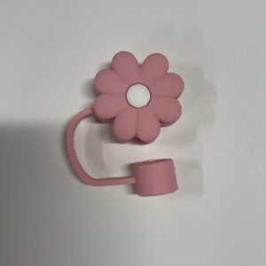 Product Image for  Pink Flower Straw Cap