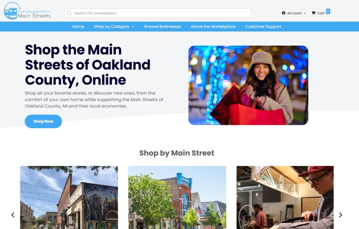 Shop OC Main Streets Support Oakland County, MI Businesses