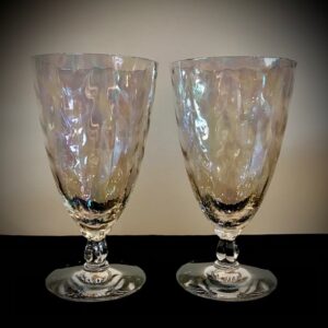 Product Image for  Vintage Fostoria Pearl Iridescent Ice Tea Stemware