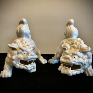 Product Image for  Rare Matching Pair – Otagiri Porcelain Foo Dogs, MCM Era
