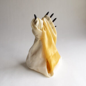 Product Image for  Yellow Silk Chemuse Scarf Denise Forrest SKU DFS6