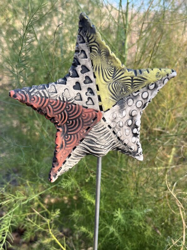 Product Image for  Ceramic Star Garden Stake by Anita Lamour AML2338