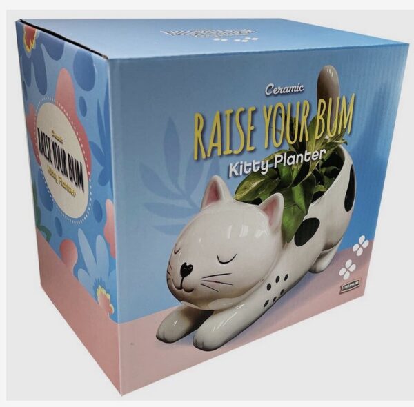 Product Image for  Raise Your Bum Kitty Planter