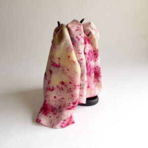Product Image for  Pink, Yellow Eco Dyed Silk Scarf Denise Forrest SKU DFS3