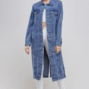 Product Image for  Women’s Denim Trenchcoat