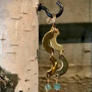Product Image for  Mend – Poured Out Gold Plated & Brass Earrings