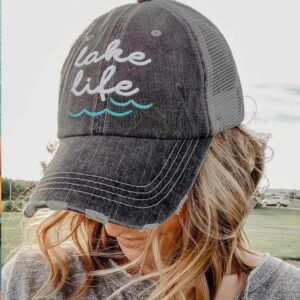 Product Image for  Lake Life Waves Trucker Hat