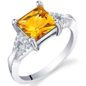 Product Image for  Citrine Sterling Silver Ring