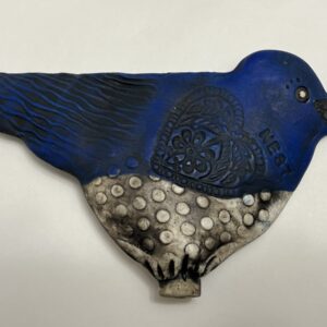 Product Image for  Ceramic Bird Garden Stake Purple Martin by Anita Lamour AML2408