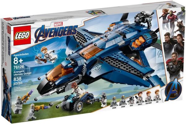 Product Image for  LEGO Marvel Avengers Ultimate Quinjet 76126
