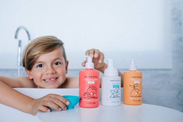 Product Image for  All-Natural Strawberry Shampoo, Body Wash & Bubbles