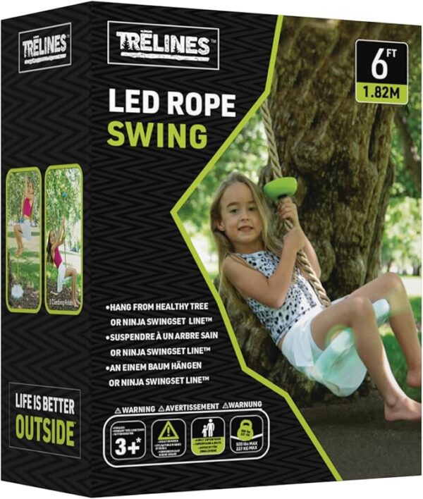 Product Image for  Trelines LED Rope Swing
