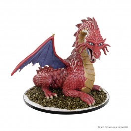 Product Image for  D&D Icons of the Realms: 50th Anniversary – Classic Red Dragon Boxed Miniature