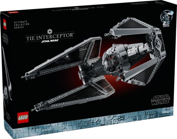 Product Image for  LEGO – Star Wars Ultimate Collector Series TIE Interceptor Model Set 75382