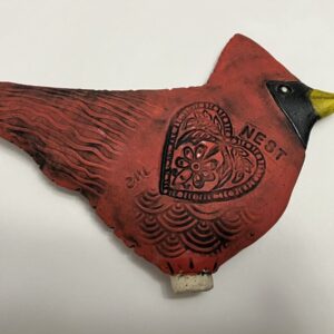 Product Image for  Ceramic Bird Garden Stake Cardinal by Anita Lamour AML2407