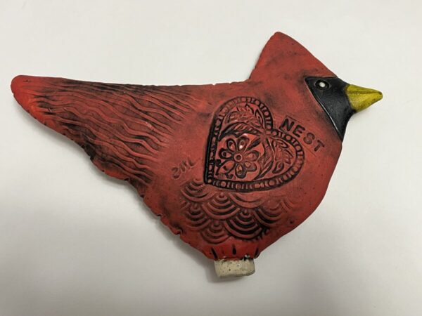 Product Image for  Ceramic Bird Garden Stake Cardinal by Anita Lamour AML2407