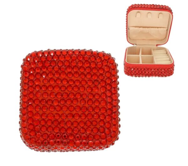 Product Image for  Embellished Jewelry Travel Case- 2 color options