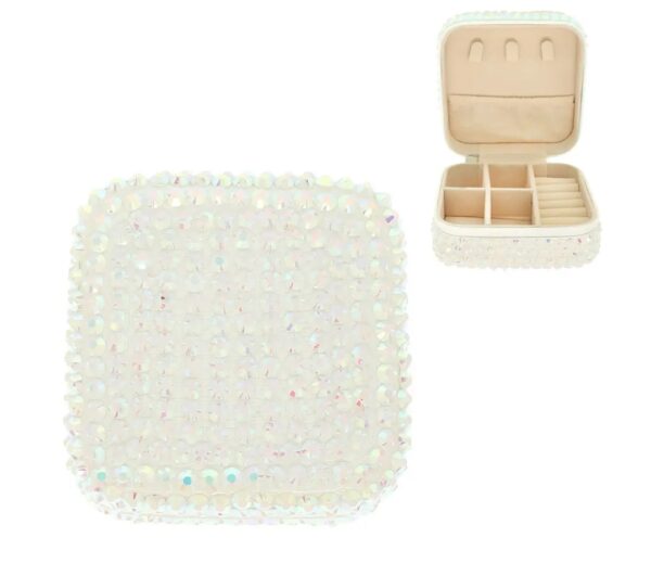 Product Image for  Embellished Jewelry Travel Case- 2 color options