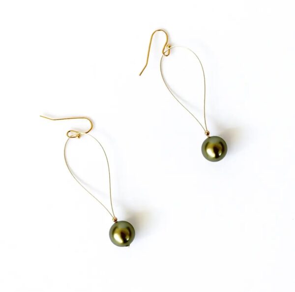 Product Image for  Drop Pearl Earrings- 3 Color Options