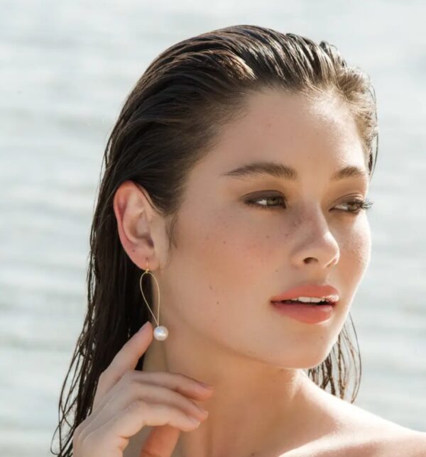 Product Image for  Drop Pearl Earrings- 3 Color Options