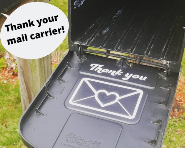 Product Image for  Thank You Decal for Inside Mailbox