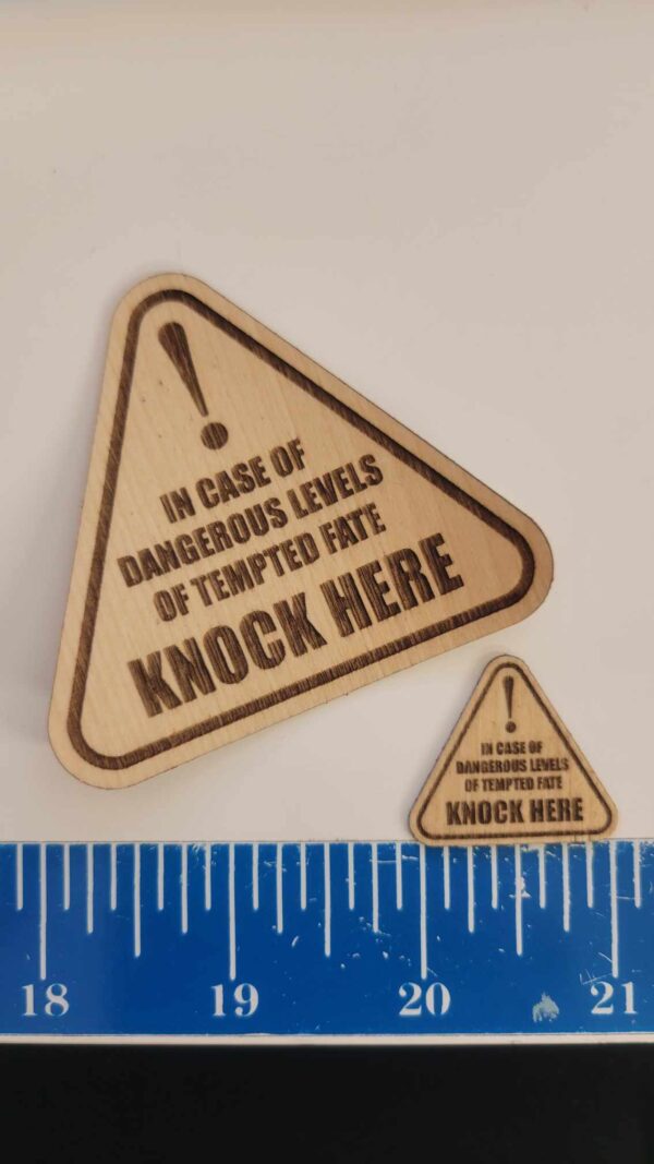 Product Image for  Wood Sticker – “Knock On Wood”