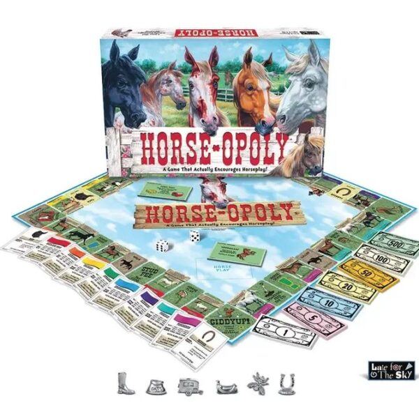 Product Image for  Horse-Opoly Board Game