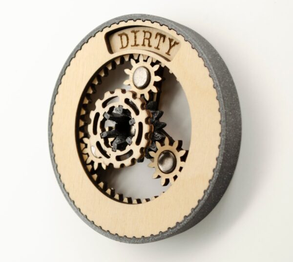 Product Image for  Clean/Dirty Dishwasher Magnet with Working Gears