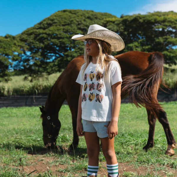 Product Image for  Wild Horses Girl Boxy Tee