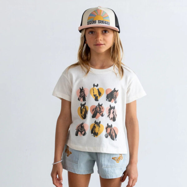 Product Image for  Wild Horses Girl Boxy Tee