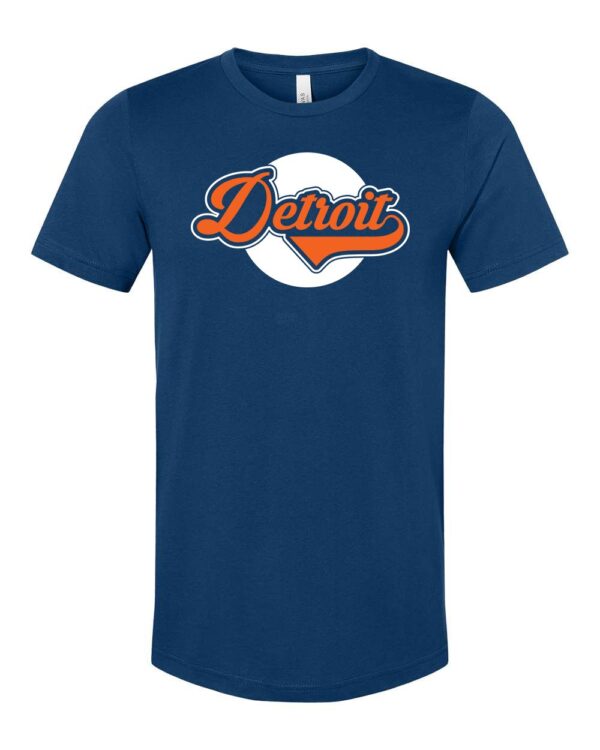 Product Image for  Cool Blue Detroit Baseball Graphic Tee