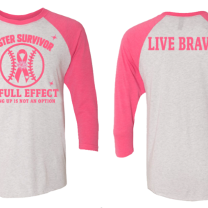 Product Image for  Sister Survivor In Full Effect – Baseball Tee