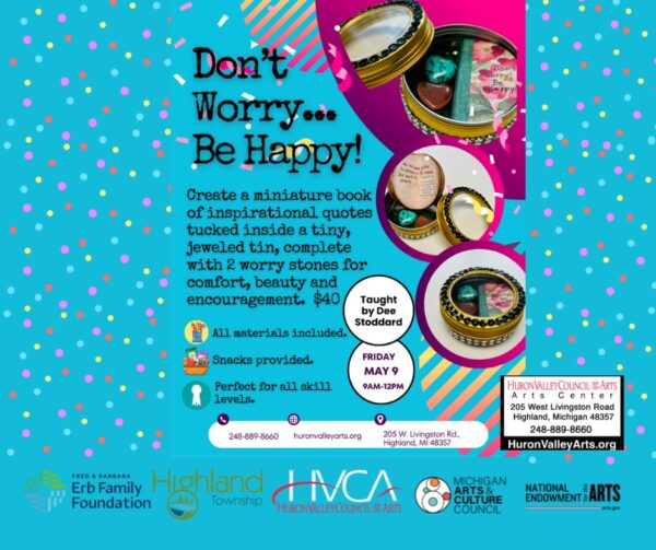 Product Image for  “Don’t Worry Be Happy” Unique Gift Class with Dee Stoddard
