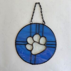 Product Image for  Dog Bevel in Blue Karen Wegienek SKU KPB
