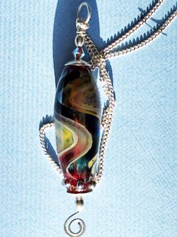 Product Image for  Wave, Glass Pendant, Cyndi Ernst, CE25421
