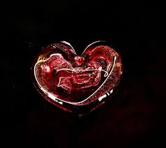 Product Image for  Enchanted Ruby Heart Paperweight