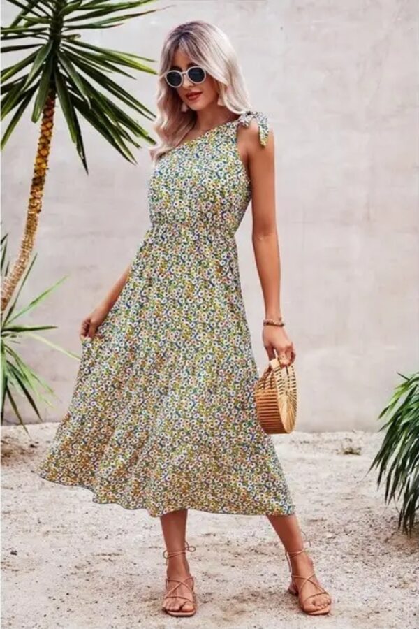 Product Image for  One Shoulder Maxi Dress