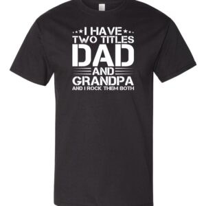 Product Image for  Dad & Grandpa Tee
