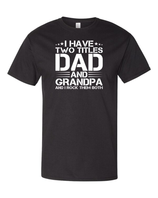 Product Image for  Dad & Grandpa Tee