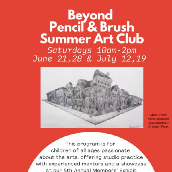 Product Image for  Beyond Pencil and Brush Summer Art Club HVCA Member