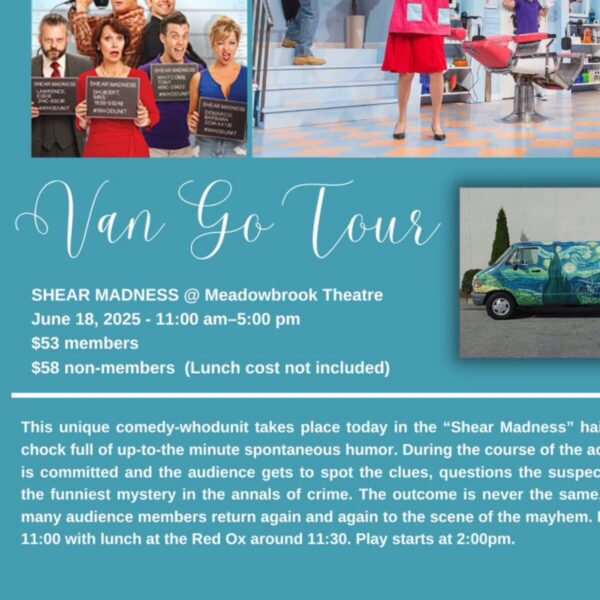 Product Image for  Van Go Meadowbrook non member Shear Madness