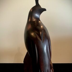 Product Image for  Stylized Quail Sculpture in Teak